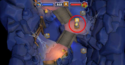 Warcraft Rumble - Capture the Point in Mother Fang Fight