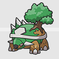 Pokemon Scarlet and Violet SV - Torterra Icon