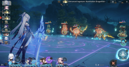 Honkai Star Rail - Swallowsong Pavilion - Make Use of AoE Attacks