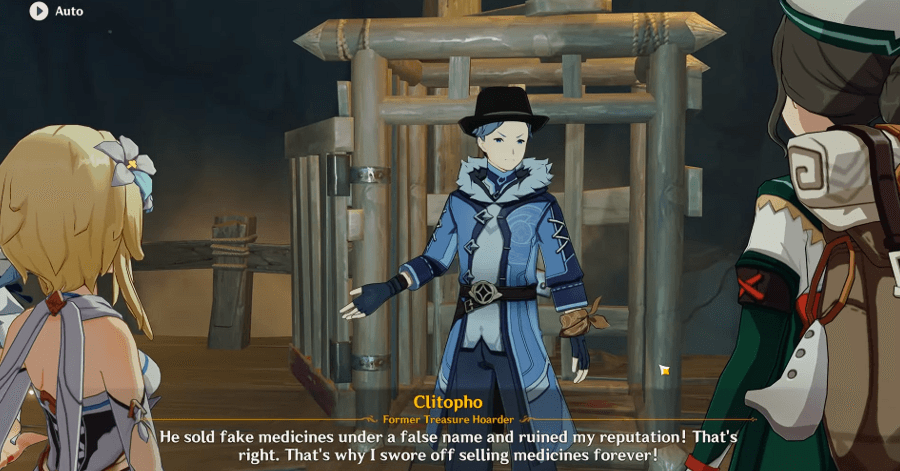 Genshin - Free the Person Trapped in a Cage