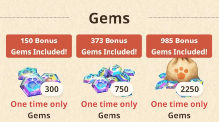 Monster Hunter Now - Gems In-Game Shop