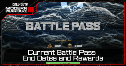 Modern Warfare 3 - Current Battle Pass End Dates and Rewards