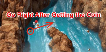 Super Mario RPG Remake - Go Right After Getting the Coin