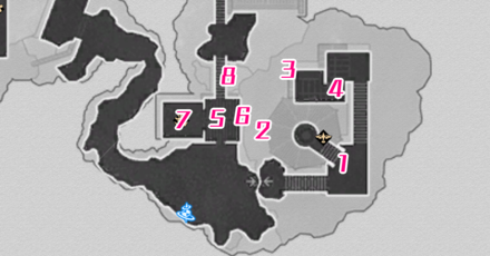 Honkai Star Rail - Swallowsong Pavilion Roost Exorcist Cycrane Locations 1.1