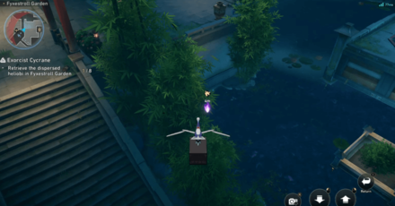 Honkai Star Rail - Verdant Terrace Roost Exorcist Cycrane Location 2