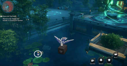 Honkai Star Rail - Verdant Terrace Roost Exorcist Cycrane Location 7