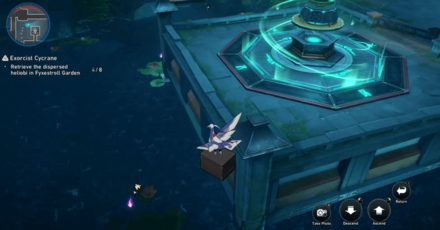 Honkai Star Rail - Verdant Terrace Roost Exorcist Cycrane Location 4