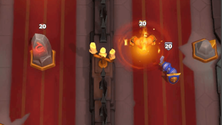 Warcraft Rumble - Fire Elemental and Footman