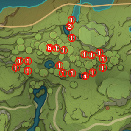 Genshin Impact - Viparyas Locations