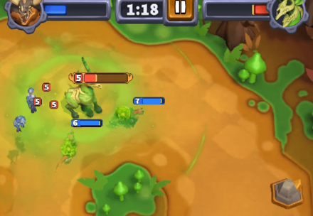 Warcraft Rumble - Use Tanky Units