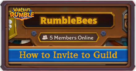 Warcraft Rumble - Guild Guide How to Invite to Guild