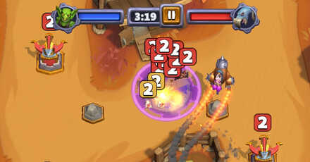 Warcraft Rumble - Use Safe Pilot to Clear Large Groups