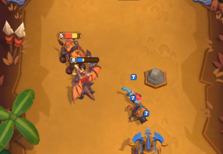 Warcraft Rumble - Use Tanky One-Target Units