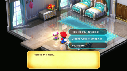 Super Mario RPG Remake - Buy Croaka Cola