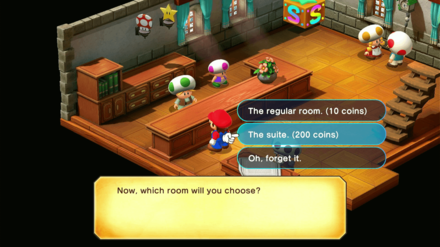 Super Mario RPG Remake - Stay at the Suite