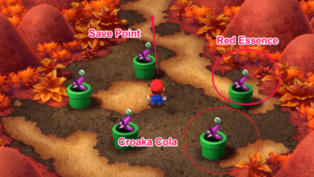 Super Mario RPG - Bean Valley Save Point