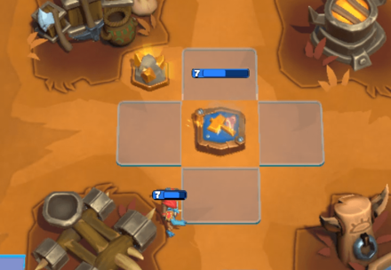 Warcraft Rumble - Take Control of the Middle Tower