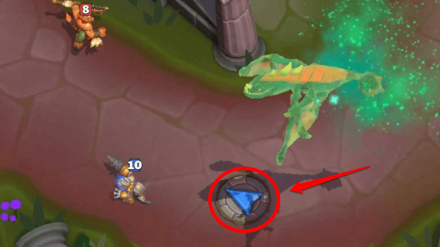 Warcraft Rumble - Left Arrow