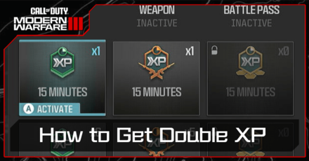 Modern Warfare 3 - How to Get Double XP