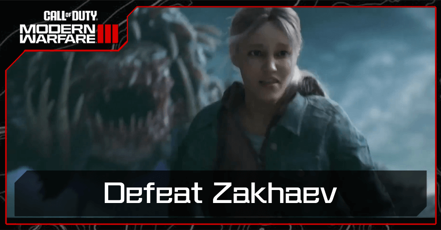 Modern Warfare 3 Defeat Zakhaev