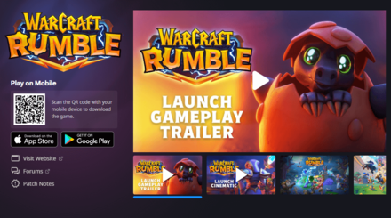 Warcraft Rumble - QR Code