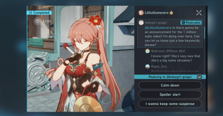 Honkai Star Rail - Click on the Post to Reply