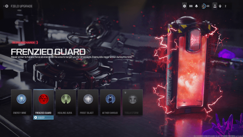 MW3 Field Upgrade - Frenzied Guard