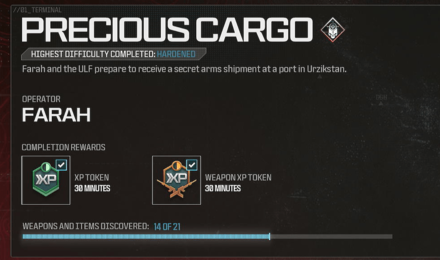 Modern Warfare 3 - Campaign 2XP Tokens