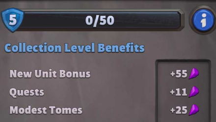 Warcraft Rumble - How to Upgrade Mini Rarity Collection Level