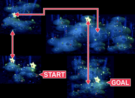 Super Mario RPG -  Star Hill Map