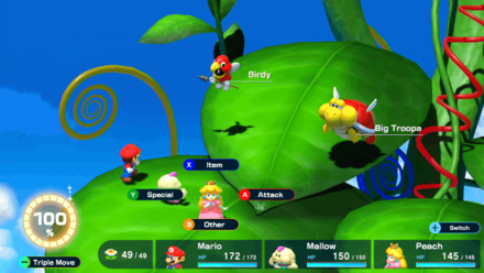 Super Mario RPG Remake - Encounter the Monster in Battle Once