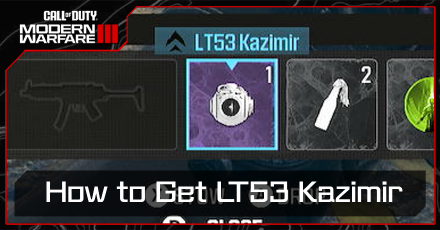Modern Warfare 3 - How to Get LT53 Kazimir