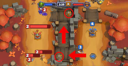 Warcraft Rumble - Take Control of the Middle Lane of Foe Reaper 4000