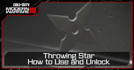 Modern Warfare 3 - Throwing Star