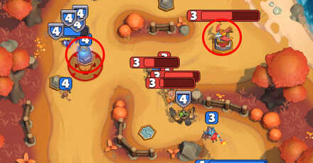 Warcraft Rumble - Take the Guard Tower and the Meeting Stone of the Dreadnaught