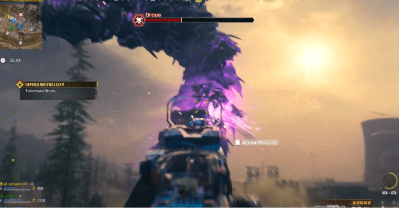 MW3 Zombies - Orcus Weak Spots