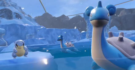 Pokemon Scarlet and Violet SV The Indigo Disk - Terarium Polar Biome