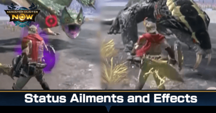 MH Now - Status Ailments and Effects Banner