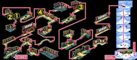 Super Mario RPG Remake - Nimbus Castle Hidden Treasure Chests