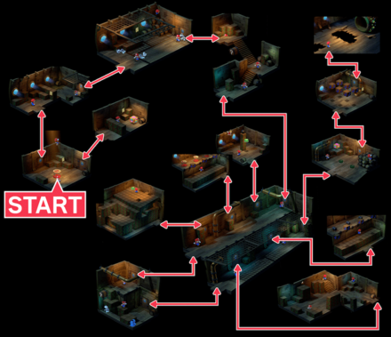 Super Mario RPG Remake - Sunken Ship First Part Hidden Treasure Chests