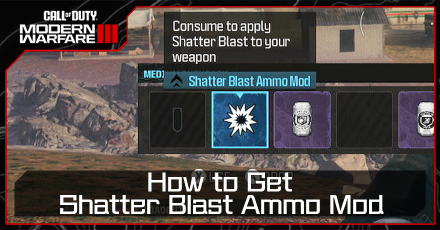 Modern Warfare 3 - How to Get Shatter Blast Ammo Mod