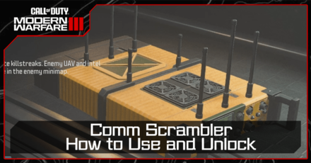 Modern Warfare 3 - Comms Scrambler