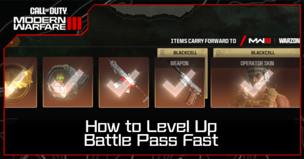 Modern Warfare 3 - How to Level Up Battle Pass Fast