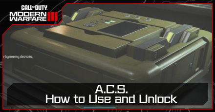 Modern Warfare 3 - ACS Banner