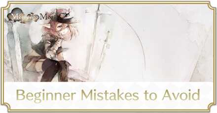 Beginner Mistakes to Avoid - MementoMori