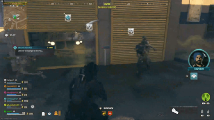 MW3 Zombies - Open Left Garage Door