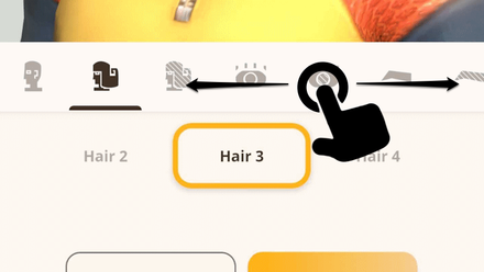 MH Now - Slide and Tap on the Icons to Select What to Change