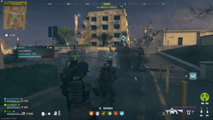 MW3 Zombies - Fulfill Escort Contracts