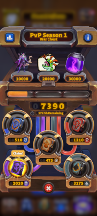 Warcraft Rumble War Chest Rewards