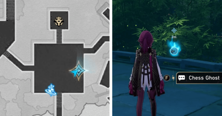 Honkai Star Rail - Chess Ghost Location